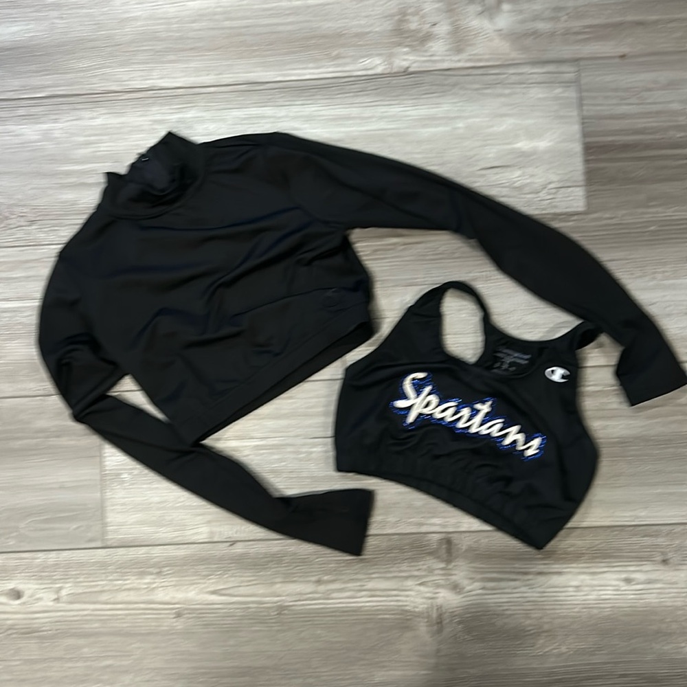 Champion Cheerleader top and long sleeve top